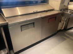 True Double Door Saladette Bar, Type TSSU-60-16