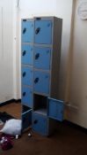 2no. Probe 5x1 Door Locker Units (Keys Missing). LOT LOCATION: Council Storage Warehouse, Units 1-3,