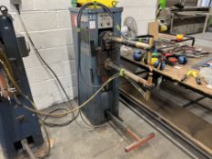 British Federal 125 Pedal Operated Spot Welder, 3-Phase. Onsite Loading Assistance Available.
