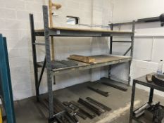 Collapsible Racking Unit Comprising; 2no. Uprights 2150 x 900mm, 4no. Crossmembers 2750mm long &