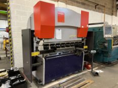 2010 Bystronic Xcel 50 Ton x 1600mm Hydraulic Downstroking CNC Press Brake with Quantity of