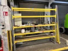 Collapsible Racking Unit Comprising; 3no. Uprights 2450 x 600mm, 10no. Crossmembers 2400mm long,