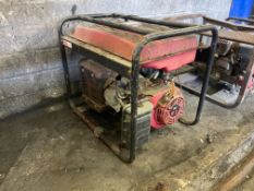 Marksman 110v/230v Petrol Generator as lotted, Please Note: Spares & Repairs