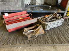 3no. Various Tool Boxes & Contents Comprising, Wrenches, Pry bars & Screw Drivers as Lotted