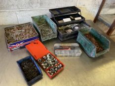 Quantity of Various Pins, Sealing Washers & Clamps as Lotted