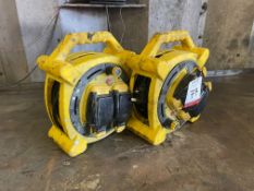 2no. 15m Weather Proof Extension Reels as Lotted