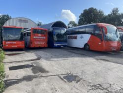 Unreserved Online Auction - The Vehicles of a Bus & Coach  Operator - 11no. Coaches & Mini Coaches & Workshop Equipment