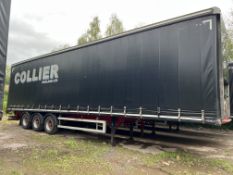 2014 Montracon DA4B3 13.6m Curtainsider Trailer, Access Height: 3.2m, MOT Valid Until: 30/04/24.