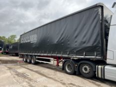 2013 Montracon DA4B3 13.6m Pillarless Curtainsider Trailer, Access Height: 2.9m, MOT Expired: 31/