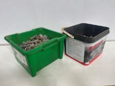 Quantity of Various Nuts, Bolts & Nails as Lotted, Please Note: No VAT on Hammer Price, Collection