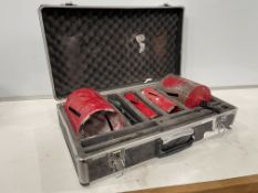 Anmeg Dry Diamond Core Drill Set as Lotted, Collection By Appointment Only 09:30 to 12:00 Thursday