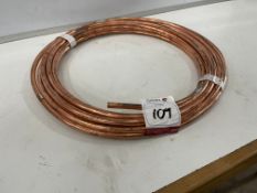 Roll of 10mm Copper Pipe as Lotted, Please Note: Length Unknown, Collection By Appointment Only 09: