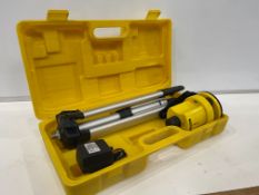 Focus 240v Laser Level & Tripod Stand as Lotted, Collection By Appointment Only 09:30 to 12:00