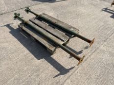 2no. Adjustable Steel Props, Length Approximately 1700mm x 3200mm