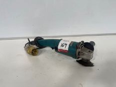 110v Makita Angle Grinder as Lotted. Collection By Appointment Only 09:30 to 12:00 Thursday 17 &