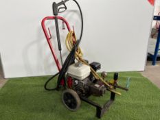 Petrol Gx60 Pressure Washer as Lotted, Please Note: No VAT on Hammer Price, Collection By