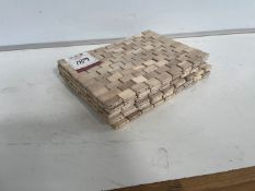 6no. Ply Mosaic Style Table Mats as Lotted, Please Note: No VAT on Hammer Price, Collection By