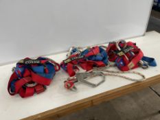 3no. Port West Safety Harnesses. Please Note: The Purchaser Accepts Responsibility under all H&S