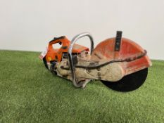 STIHL TS 400 Petrol Disc Cutter as Lotted. Please Note: No VAT on Hammer Price, Collection By