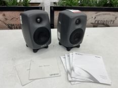 2no. Genlec 8020D Bi Amplified Speaker System, Combined RRP: £890.00 Inc VAT
