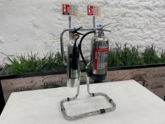 Carbon Dioxide & Water Fire Extinguisher's Complete With Stand