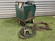The Olympic Bantam oil Cooled Electric Welder, Please Note: No VAT on Hammer Price
