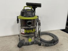 Guild GWD30P 240v Wet & Dry Vac as Lotted