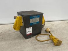 Pennine Radio 110v Transformer as Lotted, Please Note: No VAT on Hammer Price