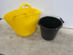 2no. Various Buckets as Lotted