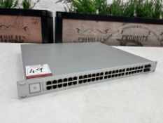 Unifi US-48- 500W Switch 48 Port Rack Mounted Switch, 100-240v Input, RRP: £840.00 Inc VAT