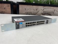 HP 1810-24G 24 Port Switch Complete With Rack Mounting Brackets