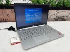 HP 15s-eq1018na Laptop, Product Number 1N7V2EA, AMD Ryzen 4000 Series Processor, 8GB Ram (2x4),