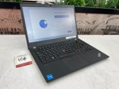 2022 Lenovo ThinkPad T14 Laptop, Type 20W0-00VKUK, 11th Generation Intel Core i5 Processor, 8GB RAM,