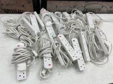 15no. Various 240V Extension Leads
