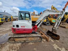 Stolen / Recovered 2014 Takeuchi TB260 Excavator Complete with Geith Quick Hitch and Ditching