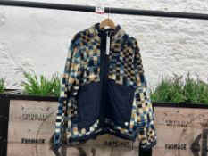 Folk Signal Fleece - Warp Checkerboard, Size:L/4, RRP: £235