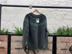 Howlin Future Fantasy Sweater - Oxford, Size: L, RRP: £190