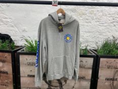 Stan Ray Oasis of Freedom Hoodie - Grey Heather, Size: XL, RRP: £110