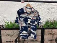 Universal Works ML Shirt - Navy, Size: S, RRP: £115