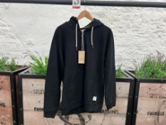 Admiral Sporting Goods Co. Stoughton 1/4 Zip Hooded Top - Kite Black, Size: M, RRP: £135