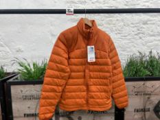 Fjallraven Expedition Pack Down Jacket - Terracotta Brown, Size: S RRP: £280