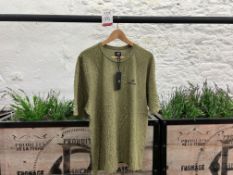 Edwin Target T-Shirt - Martini Olive, Size: M, RRP: £45