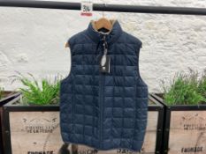 Taion Down X Boar Reversible Vest - Dark Navy/Beige, Size: EU-M, RRP: £140