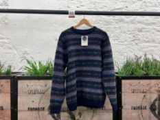 Howlin A Day In The Wool Sweater - Navy, Size: XL, RRP: £235