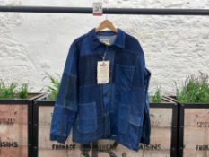 Overlord Jacket - Blue Denim, Size: M, RRP: £206