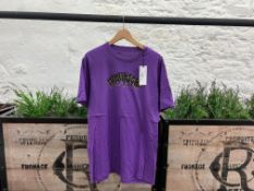 Maharishi Trip T-Shirt - Purple Haze, Size: XL, RRP: £85
