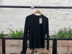 Carhartt WIP Women L/S Goodies T-Shirt - Black, Size: XS, RRP: £40