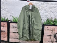 Kestin Gullane Parka - Military Green, Size: L, RRP: £549