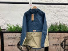 Fjallraven Vardag Anorak - Uncle Blue/Sand Stone, Size: L, RRP: £185