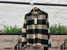 Folk Assembly Jacket - Mustard Black Check, Size: S/2, RRP: £195